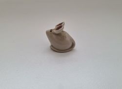 Figurin miniatyr mus, mini mus i porslin