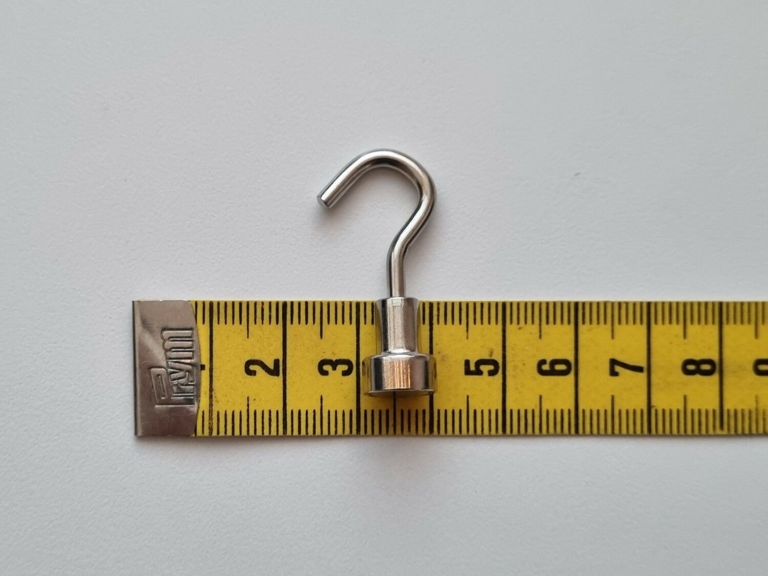 10 st Krokar, Neodymium magneter, magnetisk krok (ca 300 gram lyftkraft)