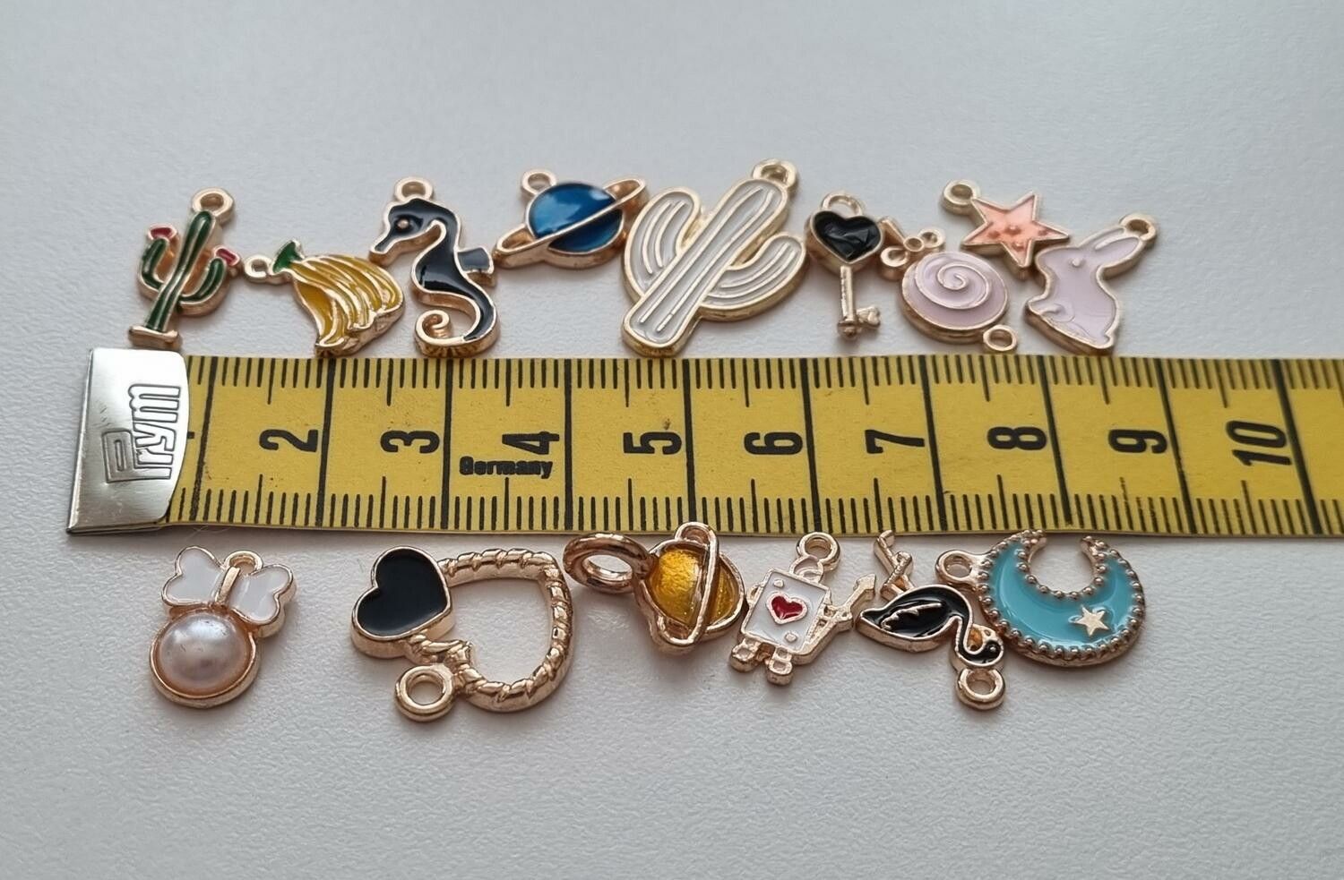 15 st söta Berlocker Charms Hängen för smyckestillverkning