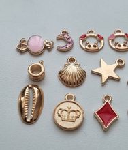 20 st Berlocker Charms Hängen för smyckestillverkning