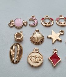 20 st Berlocker Charms Hängen för smyckestillverkning