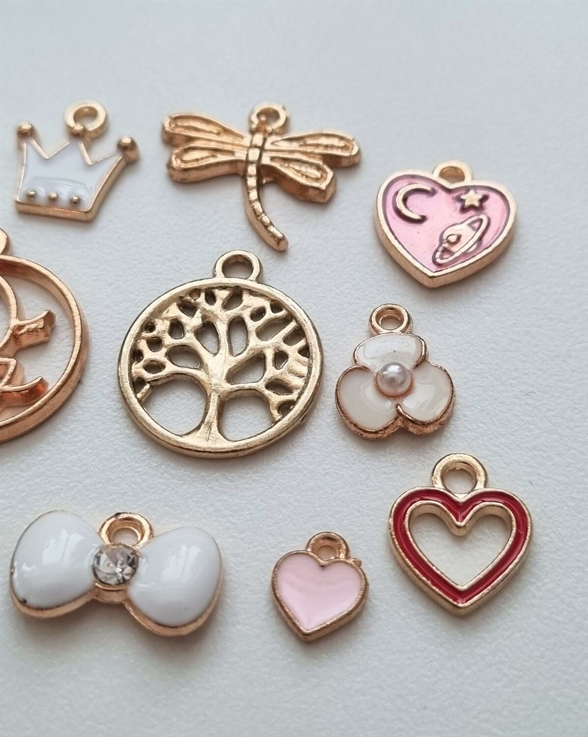 20 st Berlocker Charms Hängen för smyckestillverkning
