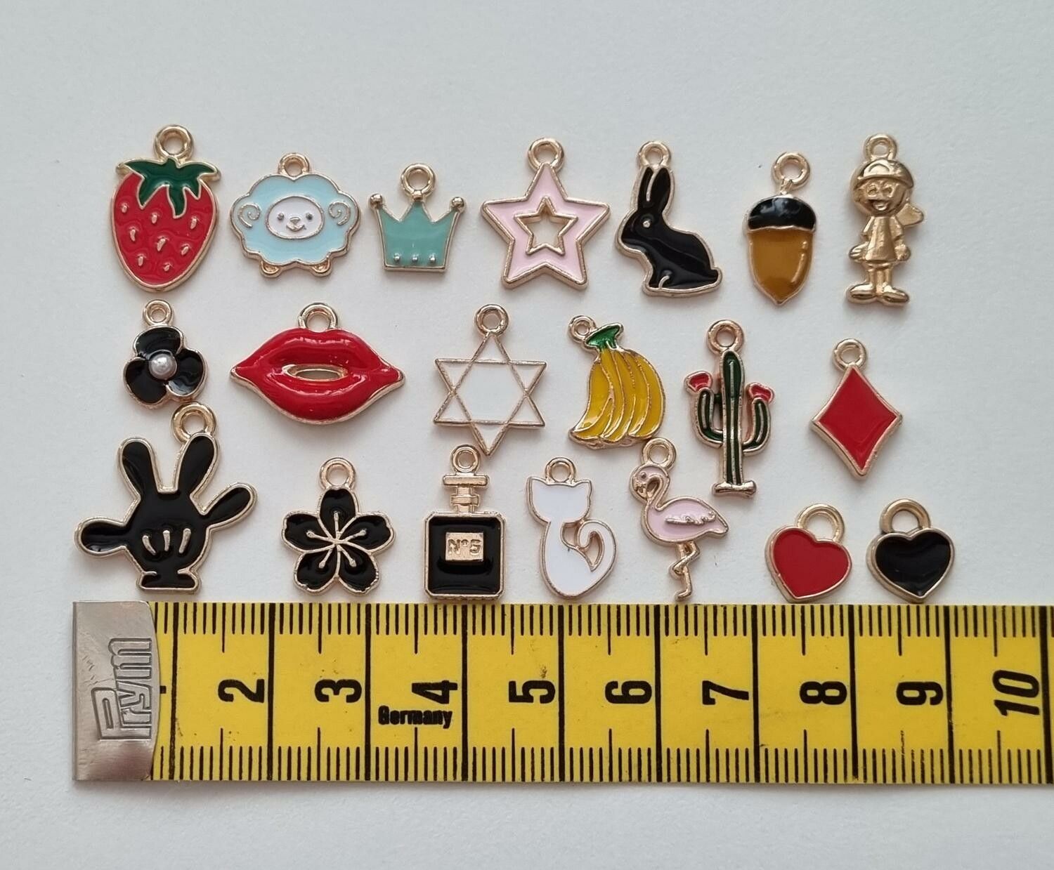 20 st söta Berlocker Charms Hängen för smyckestillverkning