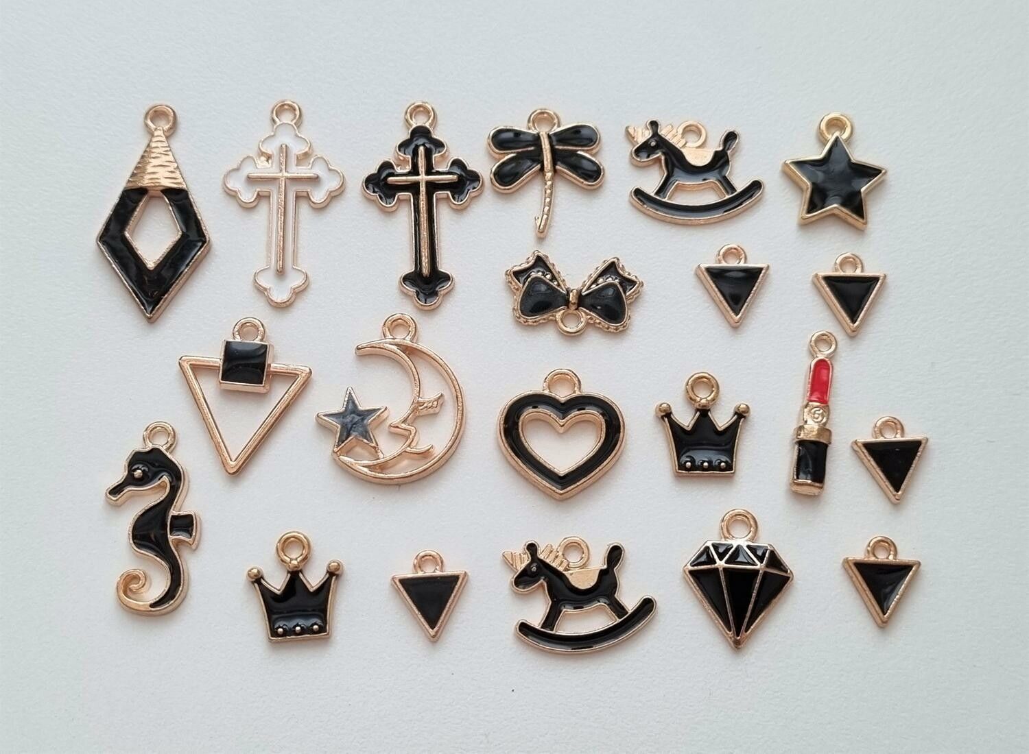 21 st Berlocker Charms Hängen för smyckestillverkning