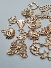 28 st söta Berlocker Charms Hängen för smyckestillverkning
