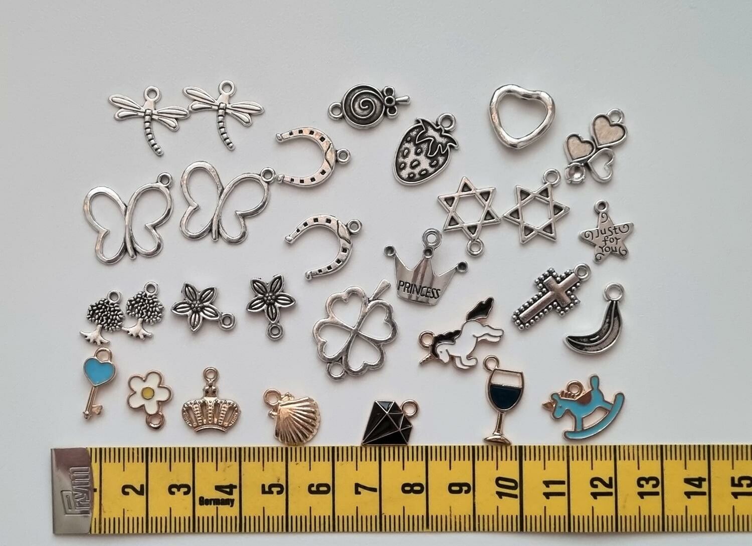 29 st Berlocker Charms Hängen för smyckestillverkning