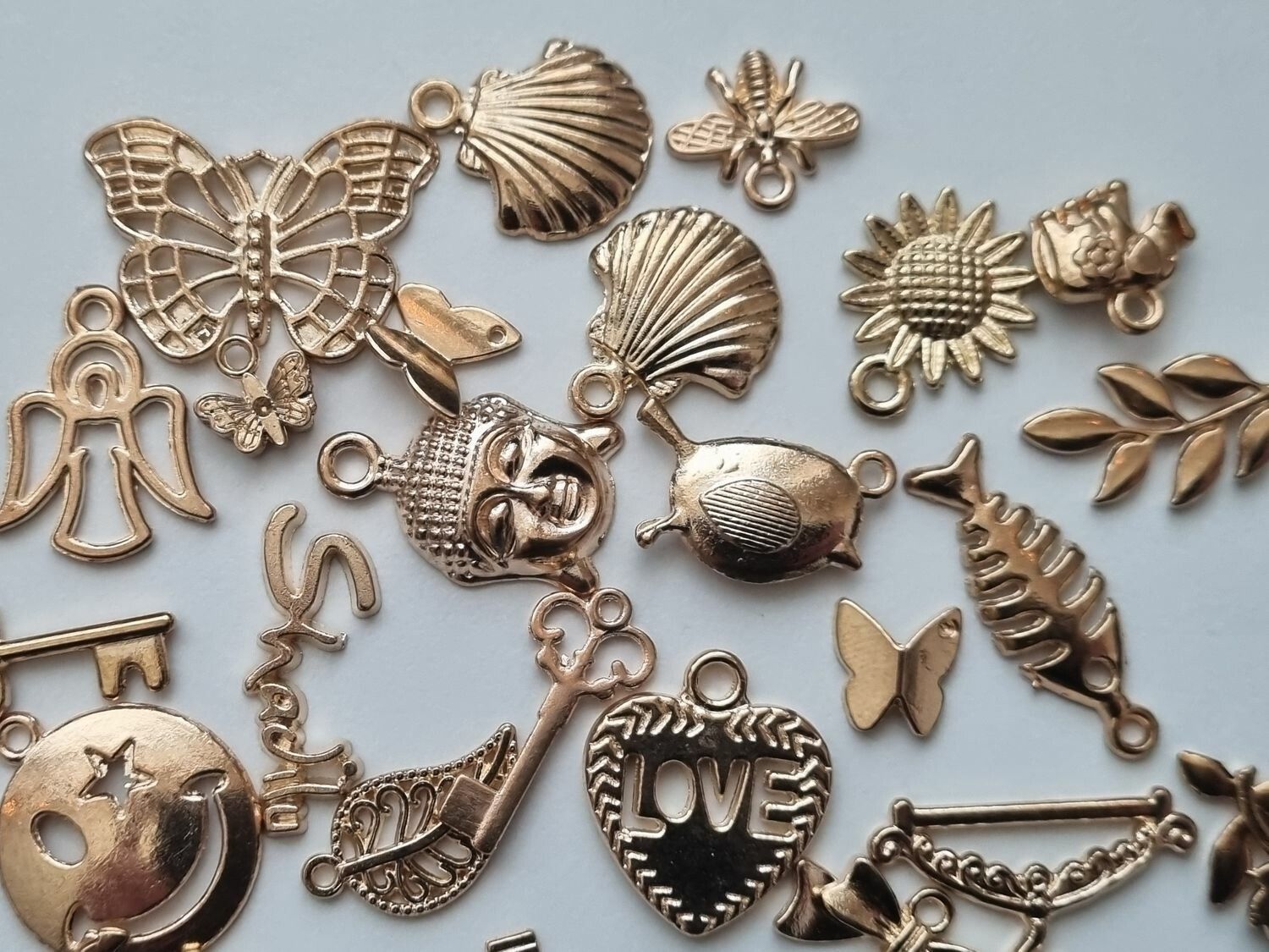 29 st söta Berlocker Charms Hängen för smyckestillverkning