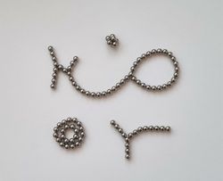 50 st neodymium kulor, magnetiska bollar / neo cubes