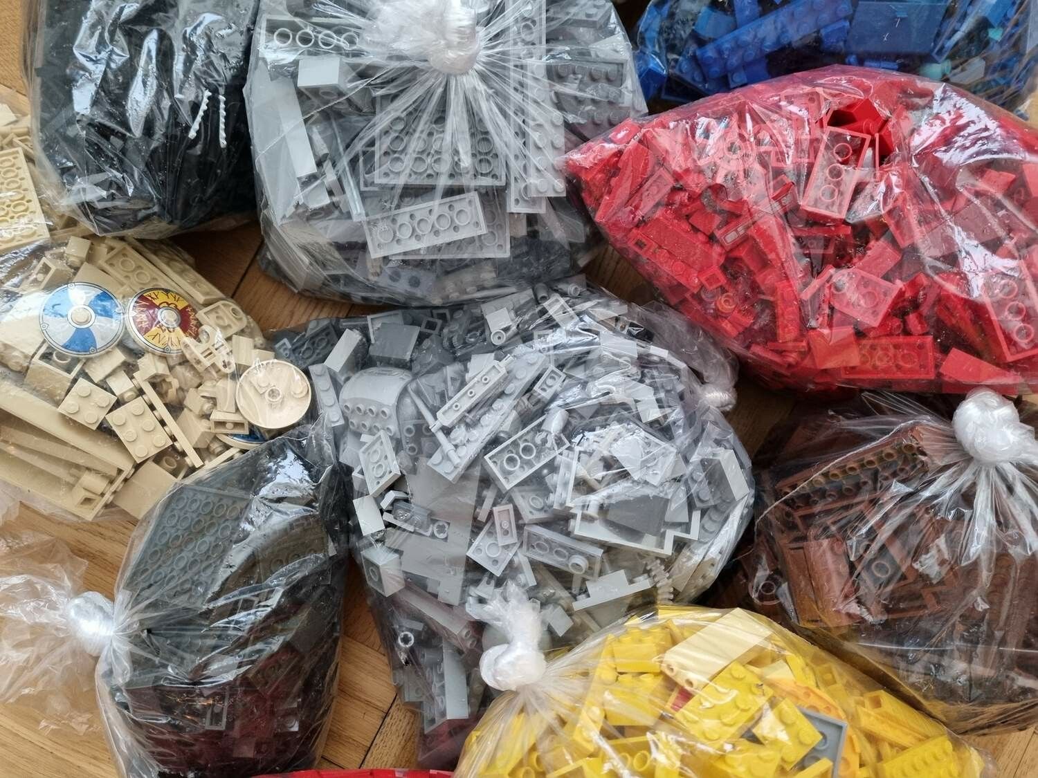 7,5 kg blandat lego