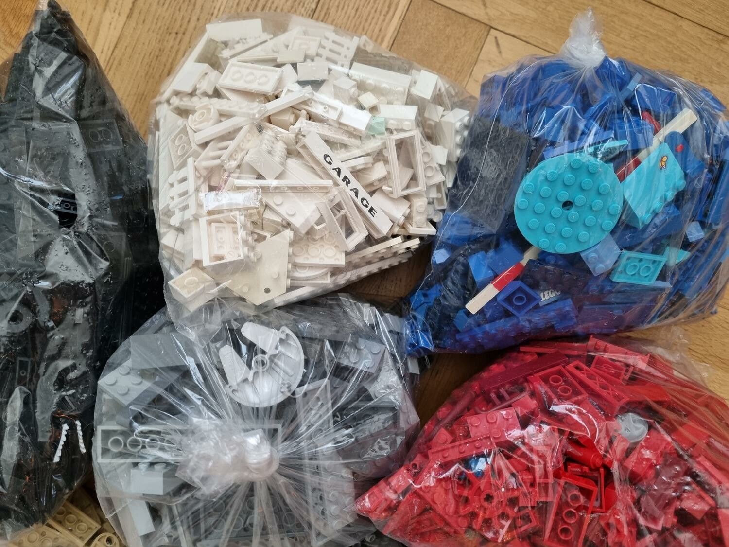 7,5 kg blandat lego