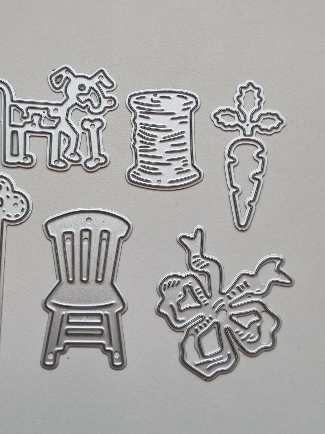 Mixade die cuts, 8 st