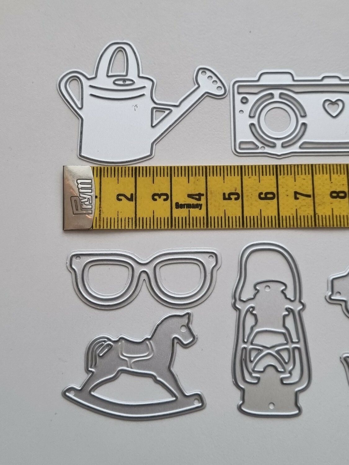 Scrapbooking, dies, cutting dies - 8 st