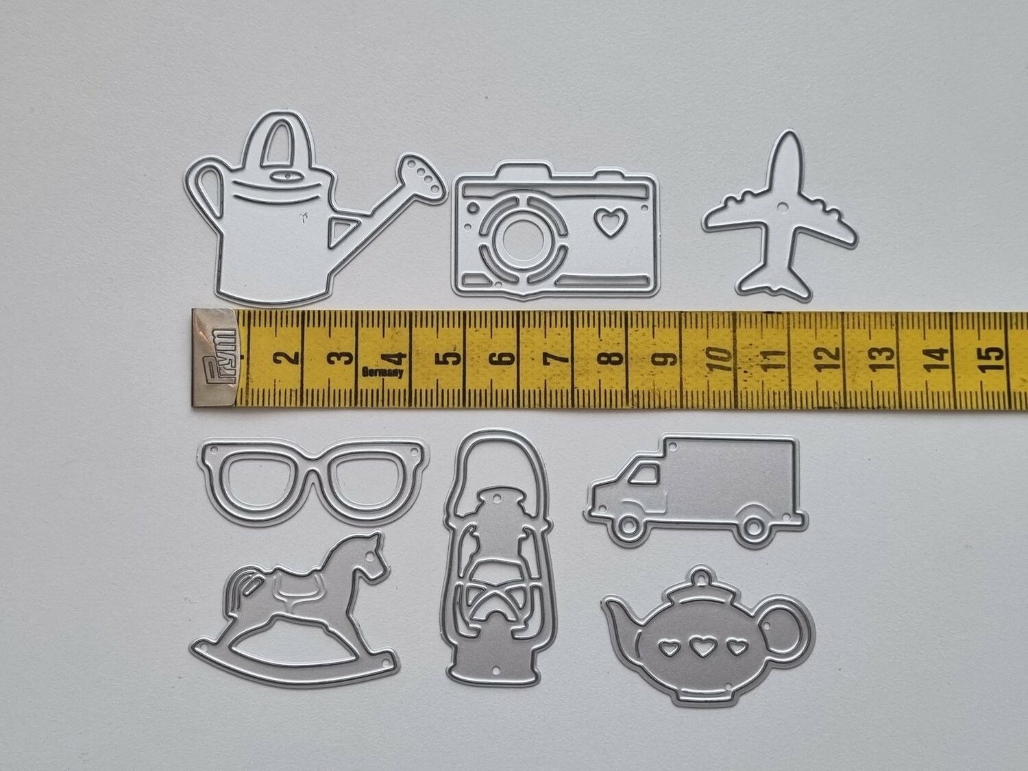 Scrapbooking, dies, cutting dies - 8 st