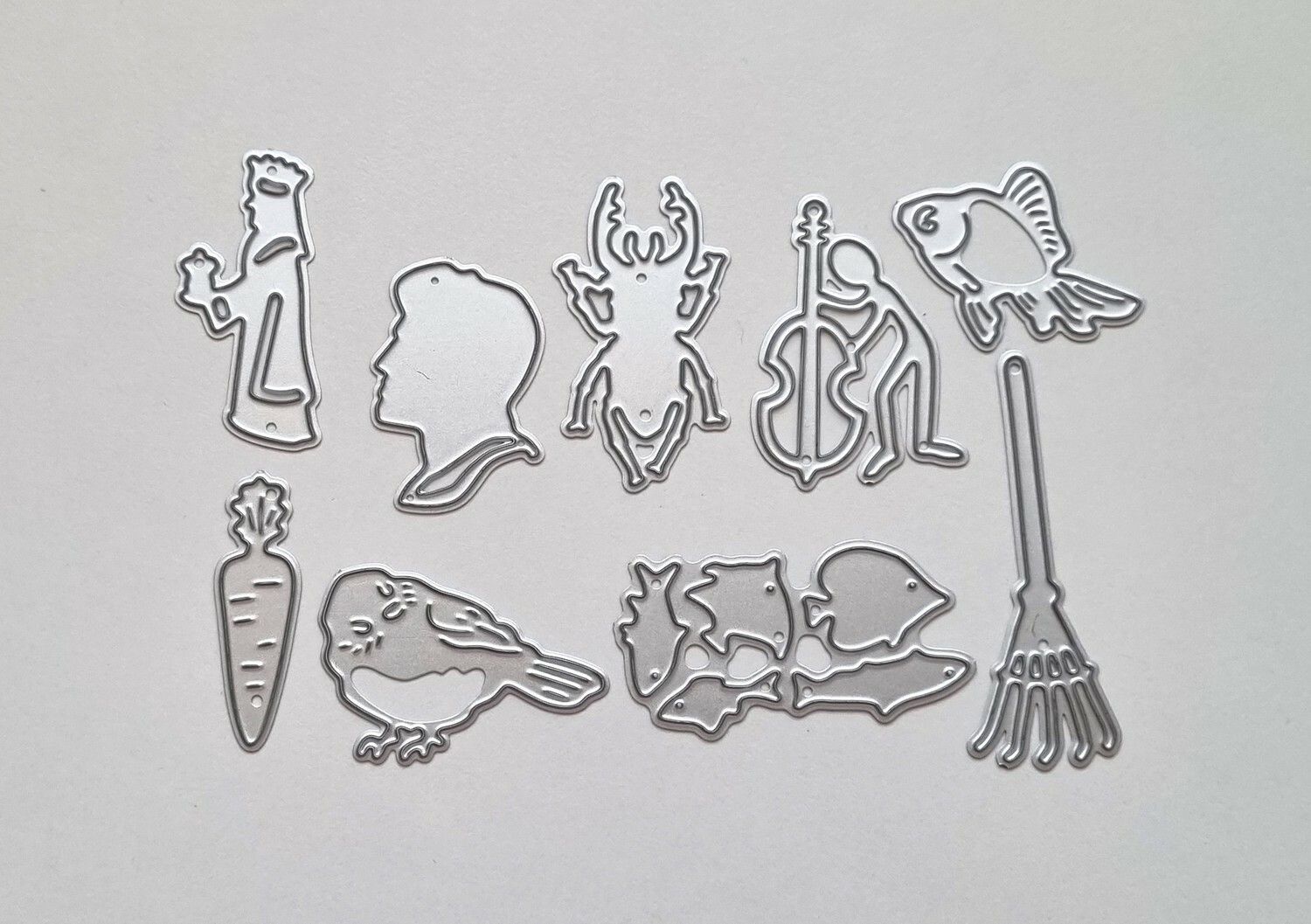 Die Cuts, 9 st