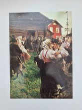 Vykort - Anders Zorn, Midsommardans