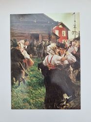 Vykort - Anders Zorn, Midsommardans