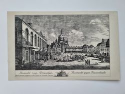 Äldre bild/foto Ansicht von Dresden