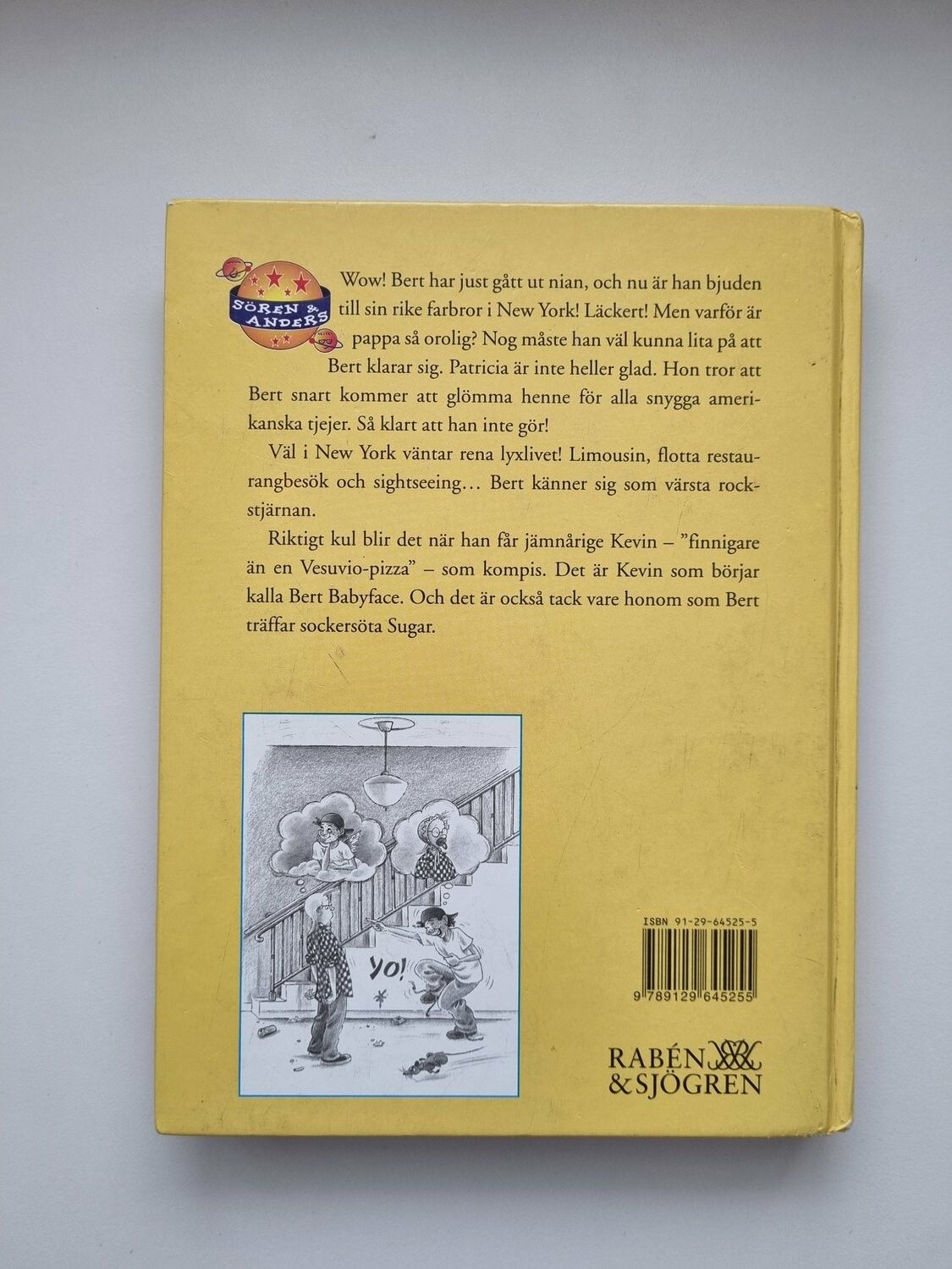 Bert babyface, Olsson, Sören, Inbunden bok