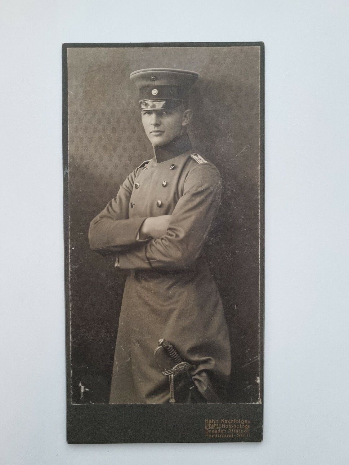 Bild/foto Soldat, daterad 1910