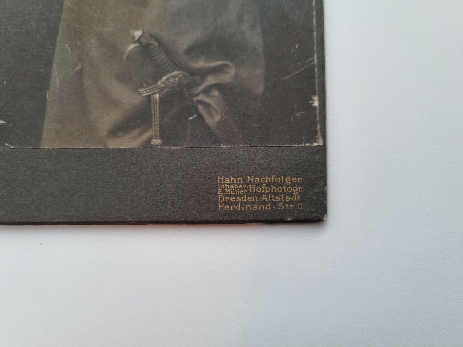Bild/foto Soldat, daterad 1910