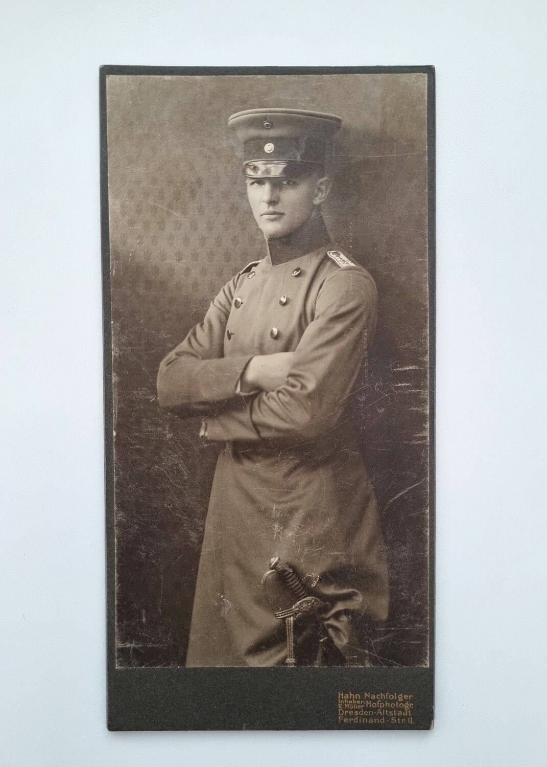 Bild/foto Soldat, daterad 1910