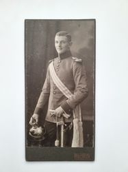 Bild/foto Soldat, daterad 1913