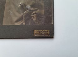 Bild/foto Soldat, daterad 1910