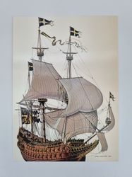 Vykort - Björn Landström, Vasa