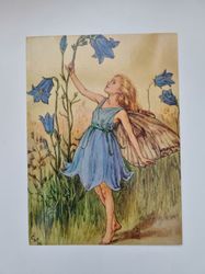 Vykort - Cicely Mary Barker, Blåklocksävlan