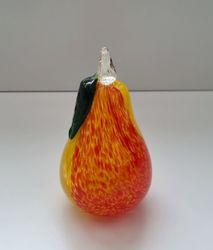 Glasfrukt, Päron i glas, dekorationsföremål