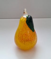 Glasfrukt, Päron i glas, dekorationsföremål