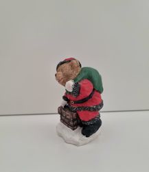 Figurin, Tomtebjörn med julsäck (115 gram)