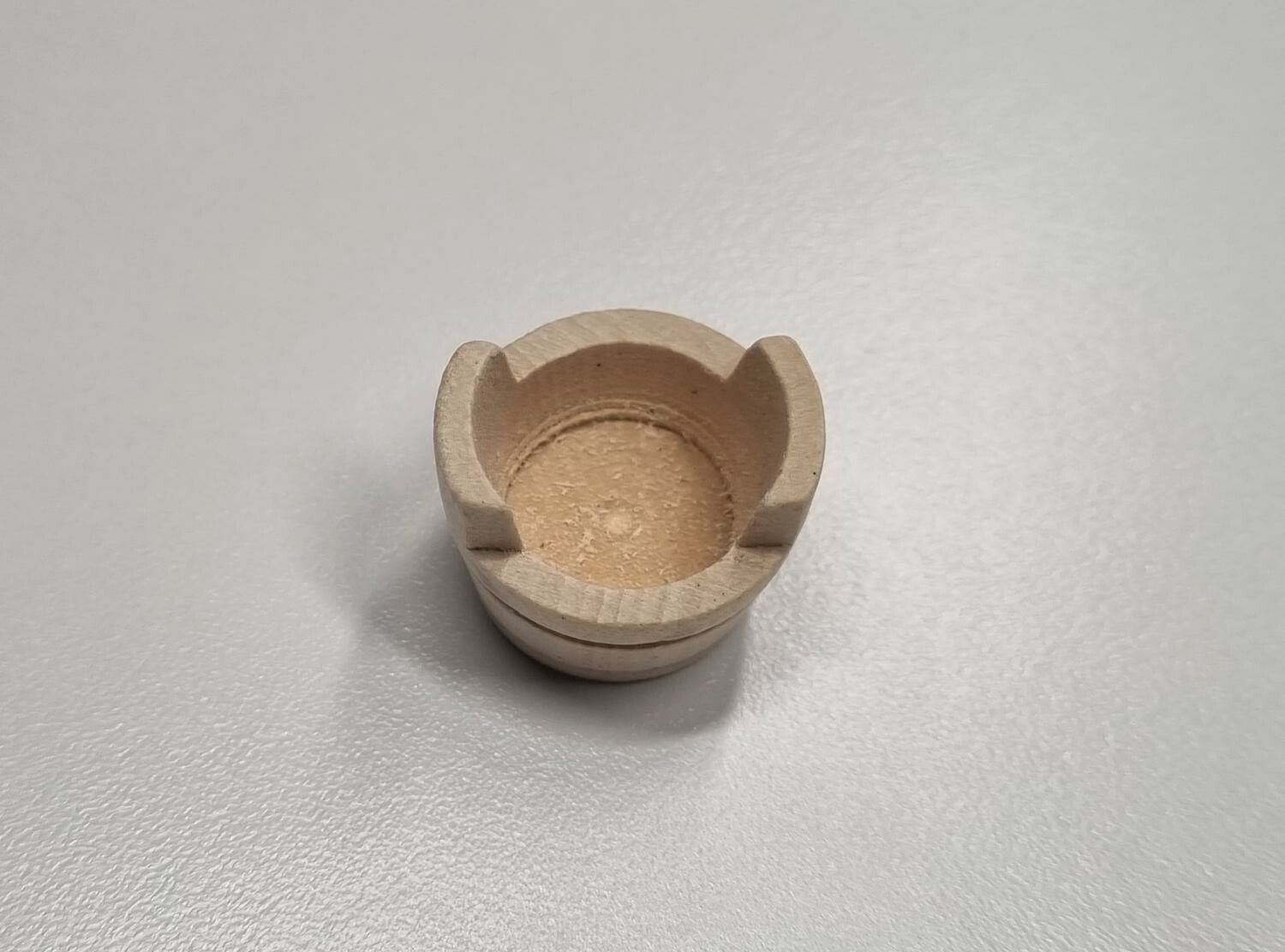 Balja, badbalja i trä - Miniatyr till dockskåp, tittskåp med mera