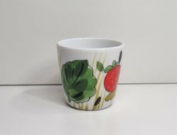 1 st söt liten kopp / mugg, miniatyrkopp, minikopp