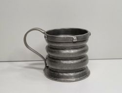 Kopp / mugg, miniatyrkopp, minikopp. Norge Handarbeit Ekensteen Tinn