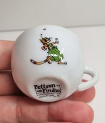 1 st Pettson och Findus mugg, Miniatyrmugg