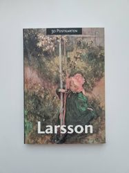 Häfte med 30 st oskrivna vykort Carl Larsson