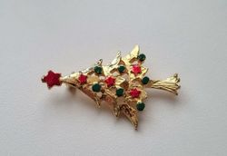 Brosch Julgran. Julgransbrosch