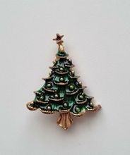 Brosch Julgran. Julgransbrosch