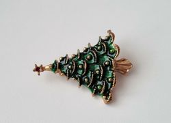 Brosch Julgran. Julgransbrosch