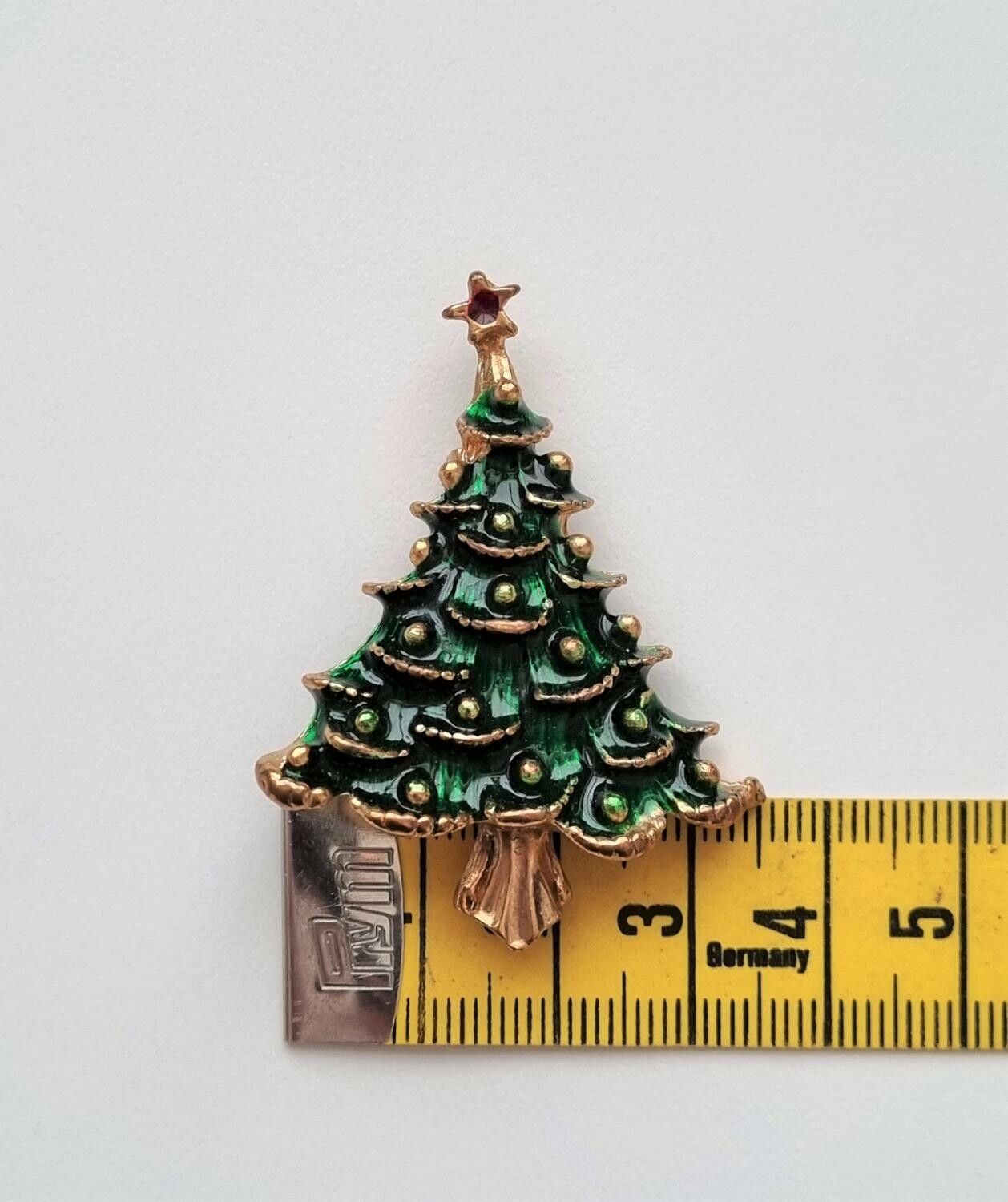 Brosch Julgran. Julgransbrosch