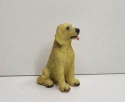 Hund miniatyr, miniatyrhund, minihund i porslin