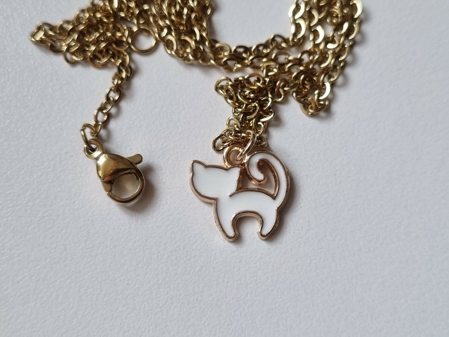 Halsband Vit Katt