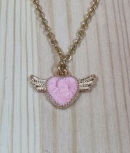 Halsband Rosa hjärta