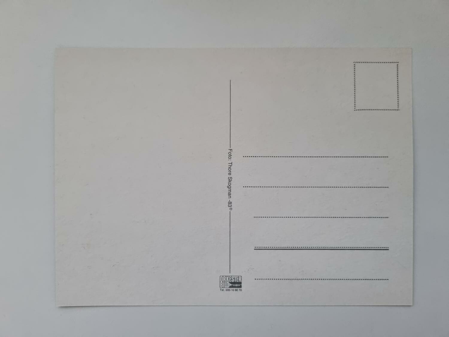 Vykort - Thore Skogman - "Hej nu blommar det för Dej"