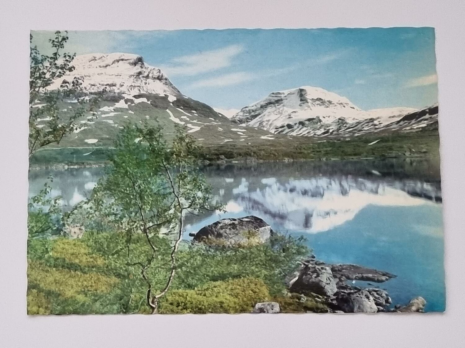 Vykort - Försommar i Riksgränsen