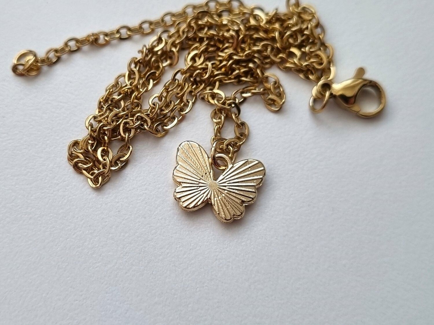 Halsband Grön Fjäril