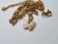 Halsband Grön Fjäril