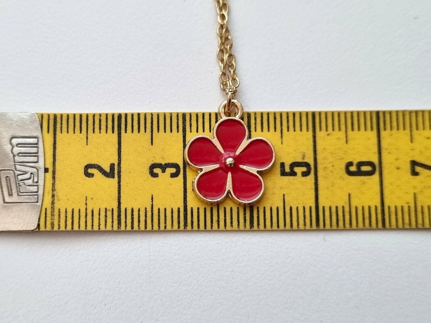 Halsband Röd Blomma