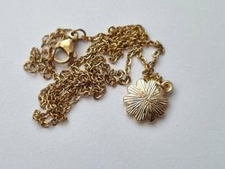 Halsband Vit Blomma